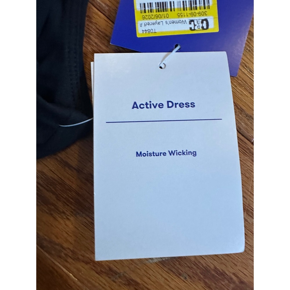 Classic Black Layered Tank Dress - Picture 5 of 10